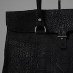 新品 incarnation インカネーション / 24SS HORSE BUTT RG LEATHER BAG TOTO WB-3 UNLINED WITH MEDIUM PURSE レザー バッグ / 13R-9780 / BLACK 352152-in-ue