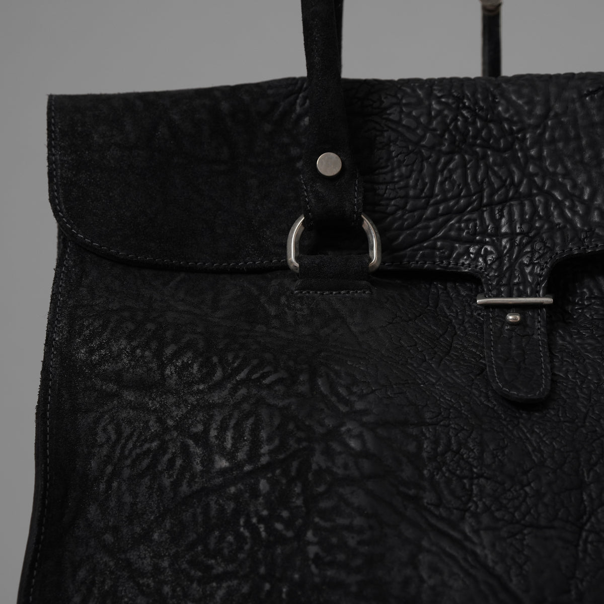新品 incarnation インカネーション / 24SS HORSE BUTT RG LEATHER BAG TOTO WB-3 UNLINED WITH MEDIUM PURSE レザー バッグ / 13R-9780 / BLACK 352152-in-ue
