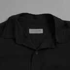 Yohji Yamamoto POUR HOMME ヨウジヤマモト プールオム / 25SS トリプルカラーシャツ / ３枚襟 長袖シャツ / HP-B14-200 / size 2 (BLACK)