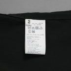 Yohji Yamamoto POUR HOMME ヨウジヤマモト プールオム / 25SS トリプルカラーシャツ / ３枚襟 長袖シャツ / HP-B14-200 / size 2 (BLACK)