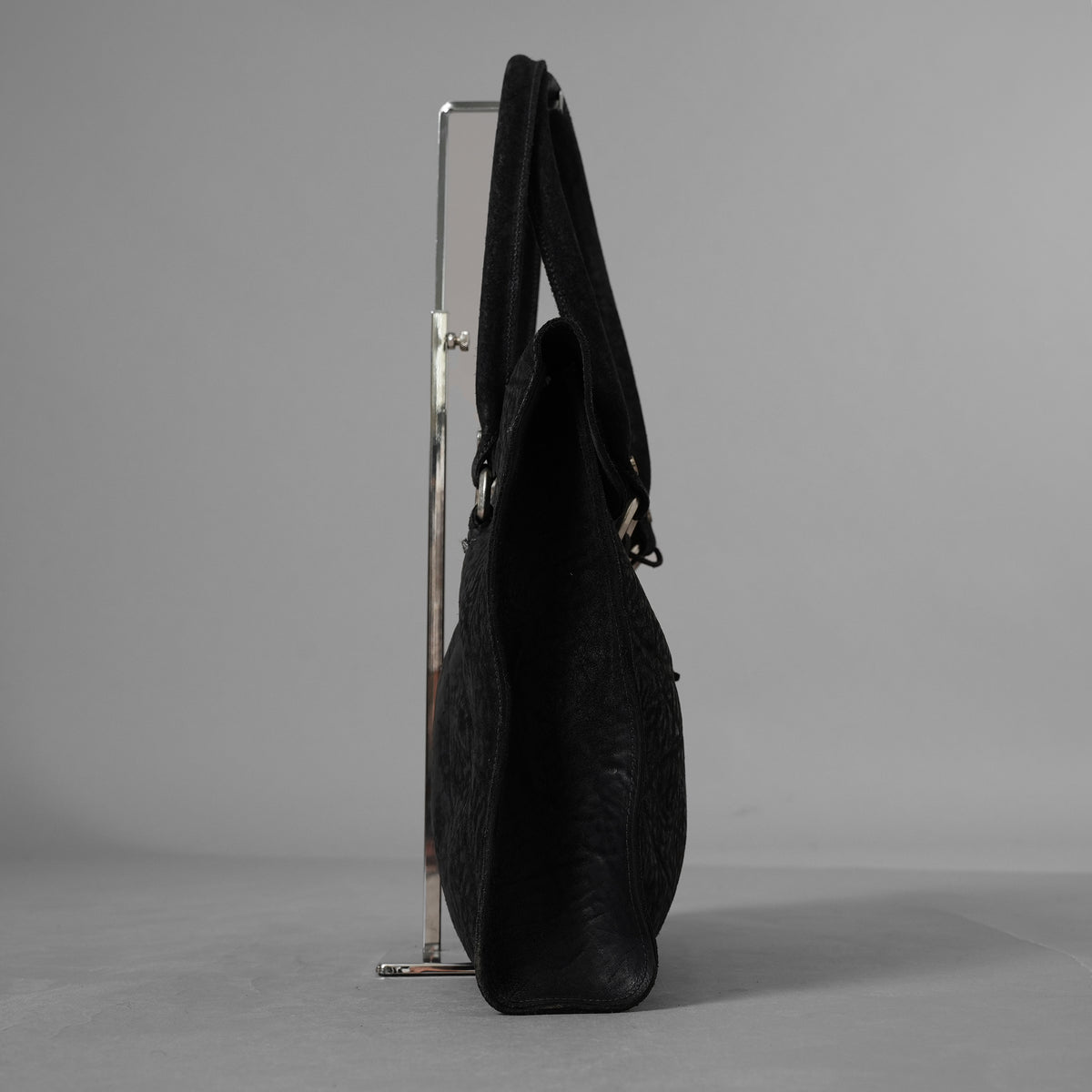 新品 incarnation インカネーション / 24SS HORSE BUTT RG LEATHER BAG TOTO WB-3 UNLINED WITH MEDIUM PURSE レザー バッグ / 13R-9780 / BLACK 352152-in-ue