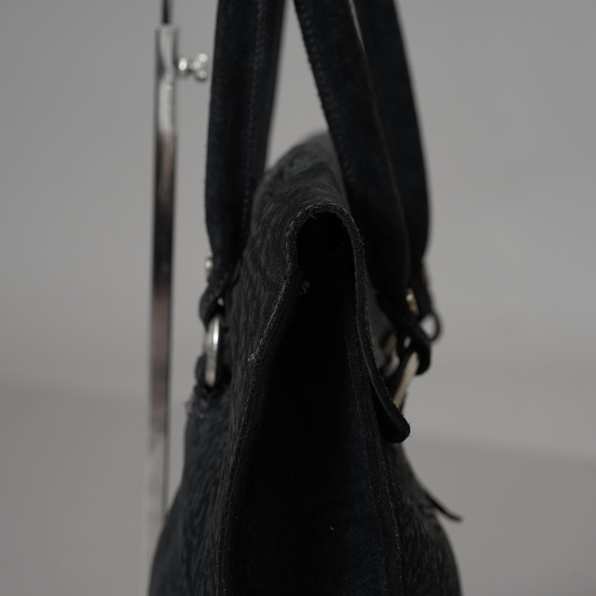 新品 incarnation インカネーション / 24SS HORSE BUTT RG LEATHER BAG TOTO WB-3 UNLINED WITH MEDIUM PURSE レザー バッグ / 13R-9780 / BLACK 352152-in-ue