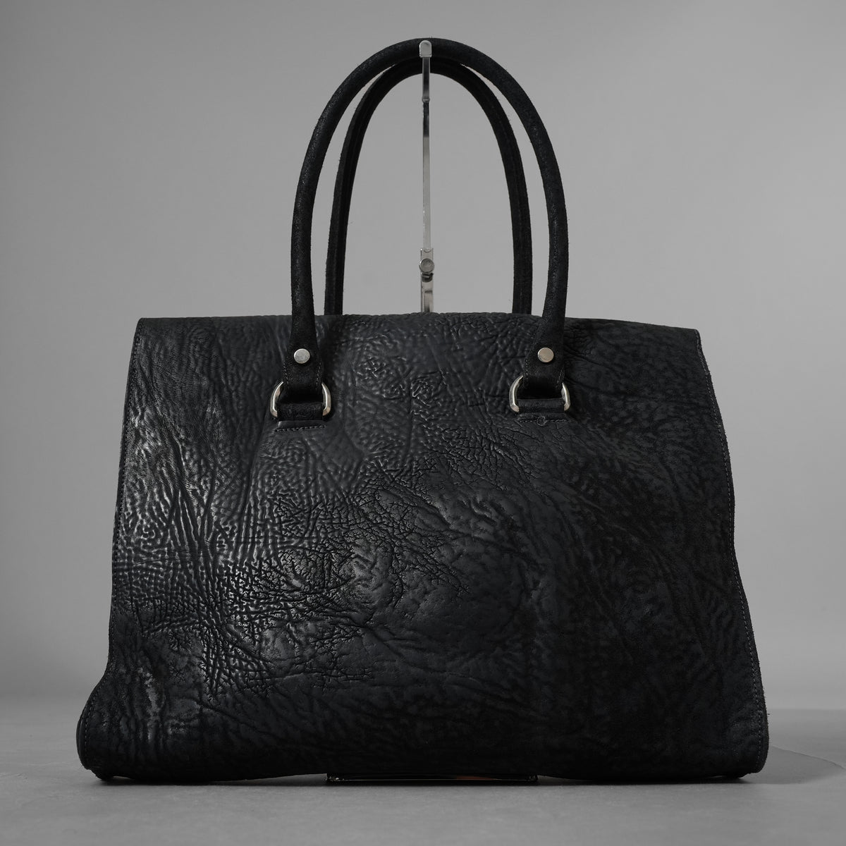 新品 incarnation インカネーション / 24SS HORSE BUTT RG LEATHER BAG TOTO WB-3 UNLINED WITH MEDIUM PURSE レザー バッグ / 13R-9780 / BLACK 352152-in-ue