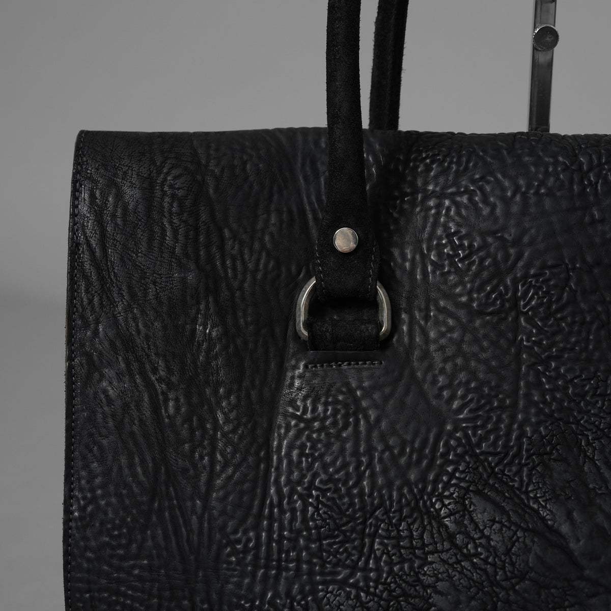 新品 incarnation インカネーション / 24SS HORSE BUTT RG LEATHER BAG TOTO WB-3 UNLINED WITH MEDIUM PURSE レザー バッグ / 13R-9780 / BLACK 352152-in-ue