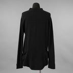 incarnation インカネーション / 美品 24SS COTTON-LINEN KNIT CARDIGAN PIECE DYED カーディガン / 90-41827 / size M (BLACK)