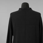 incarnation インカネーション / 美品 24SS COTTON-LINEN KNIT CARDIGAN PIECE DYED カーディガン / 90-41827 / size M (BLACK)