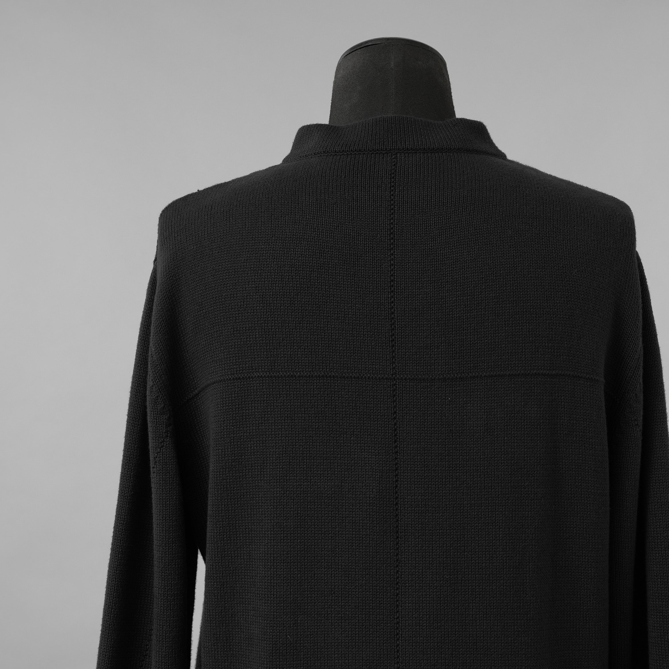 incarnation インカネーション / 美品 24SS COTTON-LINEN KNIT CARDIGAN PIECE DYED カーディガン / 90-41827 / size M (BLACK)