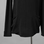 incarnation インカネーション / 美品 24SS COTTON-LINEN KNIT CARDIGAN PIECE DYED カーディガン / 90-41827 / size M (BLACK)