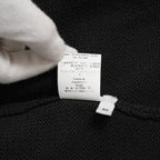 incarnation インカネーション / 美品 24SS COTTON-LINEN KNIT CARDIGAN PIECE DYED カーディガン / 90-41827 / size M (BLACK)