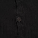 incarnation インカネーション / 美品 24SS COTTON-LINEN KNIT CARDIGAN PIECE DYED カーディガン / 90-41827 / size M (BLACK)