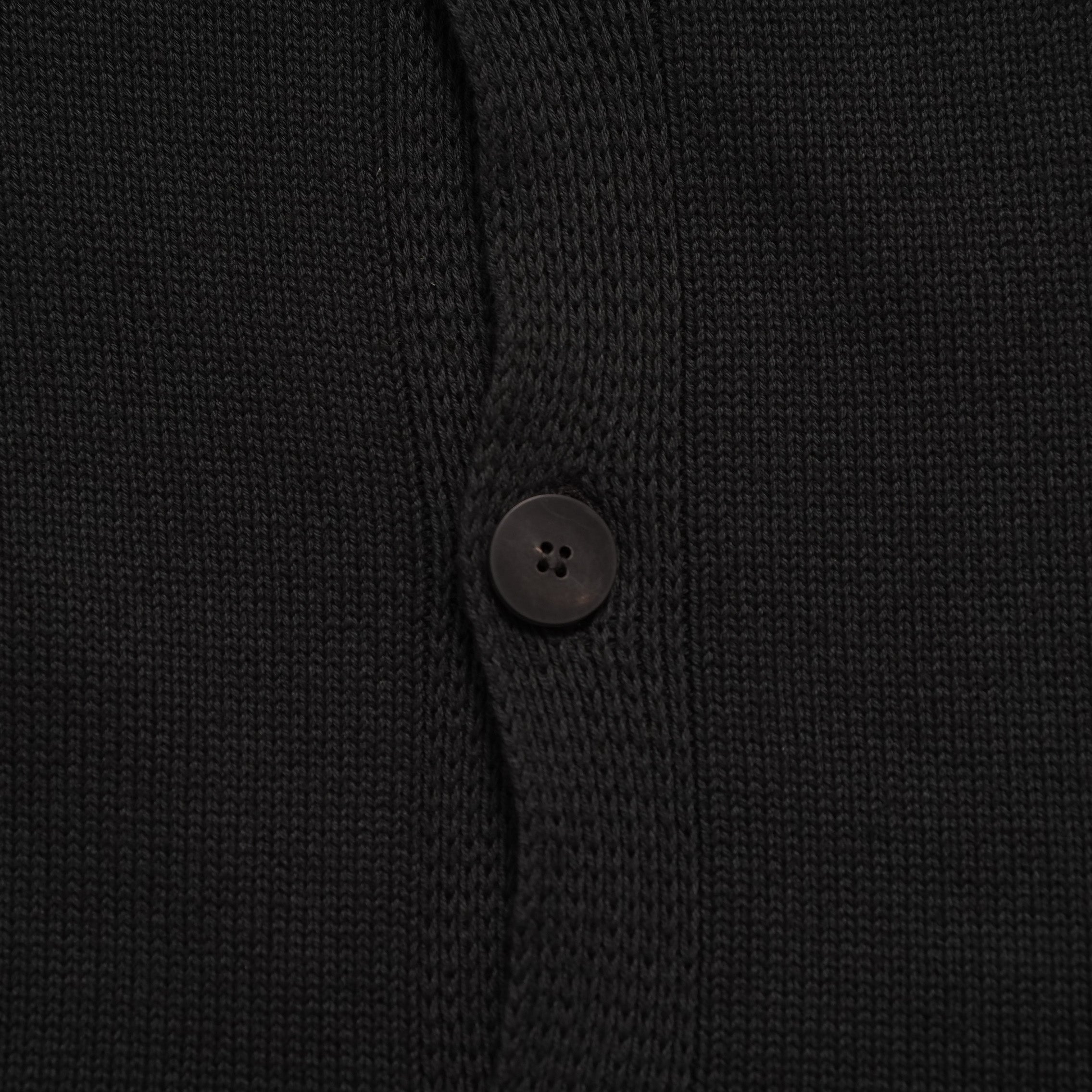 incarnation インカネーション / 美品 24SS COTTON-LINEN KNIT CARDIGAN PIECE DYED カーディガン / 90-41827 / size M (BLACK)