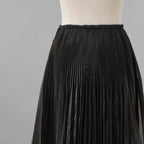 FENDI フェンディ / 美品 19AW ロング プリーツ スカート / FQ7093 A9D0 / size 38 (BLACK) レディース
