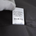 LEMAIRE ルメール / 美品 21AW silk tie neck shirs シルク タイネックシャツ 長袖シャツ / M213 SH174 LF634 / size 48 (CHARCOAL GRAY)  352131-in-ue