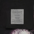 Yohji Yamamoto POUR HOMME ヨウジヤマモト プールオム / 美品 25SS COLOR SCHEME PRINT JACKET シルクジャケット/ HP-J67-828-1-03 / size 2 (BLACK)