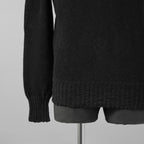 CAROL CHRISTIAN POELL キャロルクリスチャンポエル / 美品 2017 IN-BETWEEN / SEAMLESS LONG SLEEVES SWEATER “PENTASIR” REVERSIBLE / KM/2630-IN PENTASIR/11 / リバーシブル ニット / size 44 (DARK GREEN)