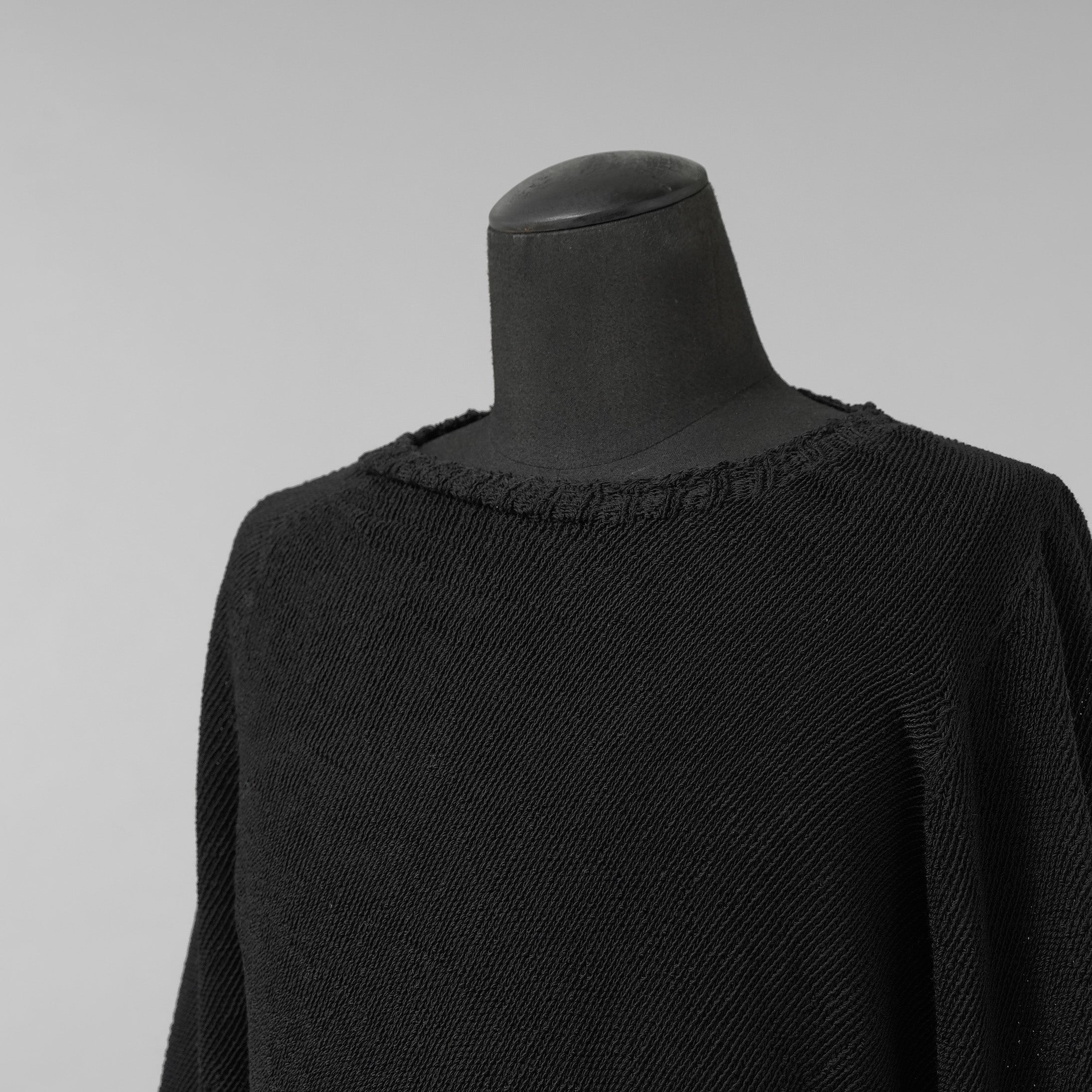 CAROL CHRISTIAN POELL キャロルクリスチャンポエル / 美品 2017 IN-BETWEEN / SEAMLESS LONG SLEEVES SWEATER “PENTASIR” REVERSIBLE / KM/2630-IN PENTASIR/11 / リバーシブル ニット / size 44 (DARK GREEN)