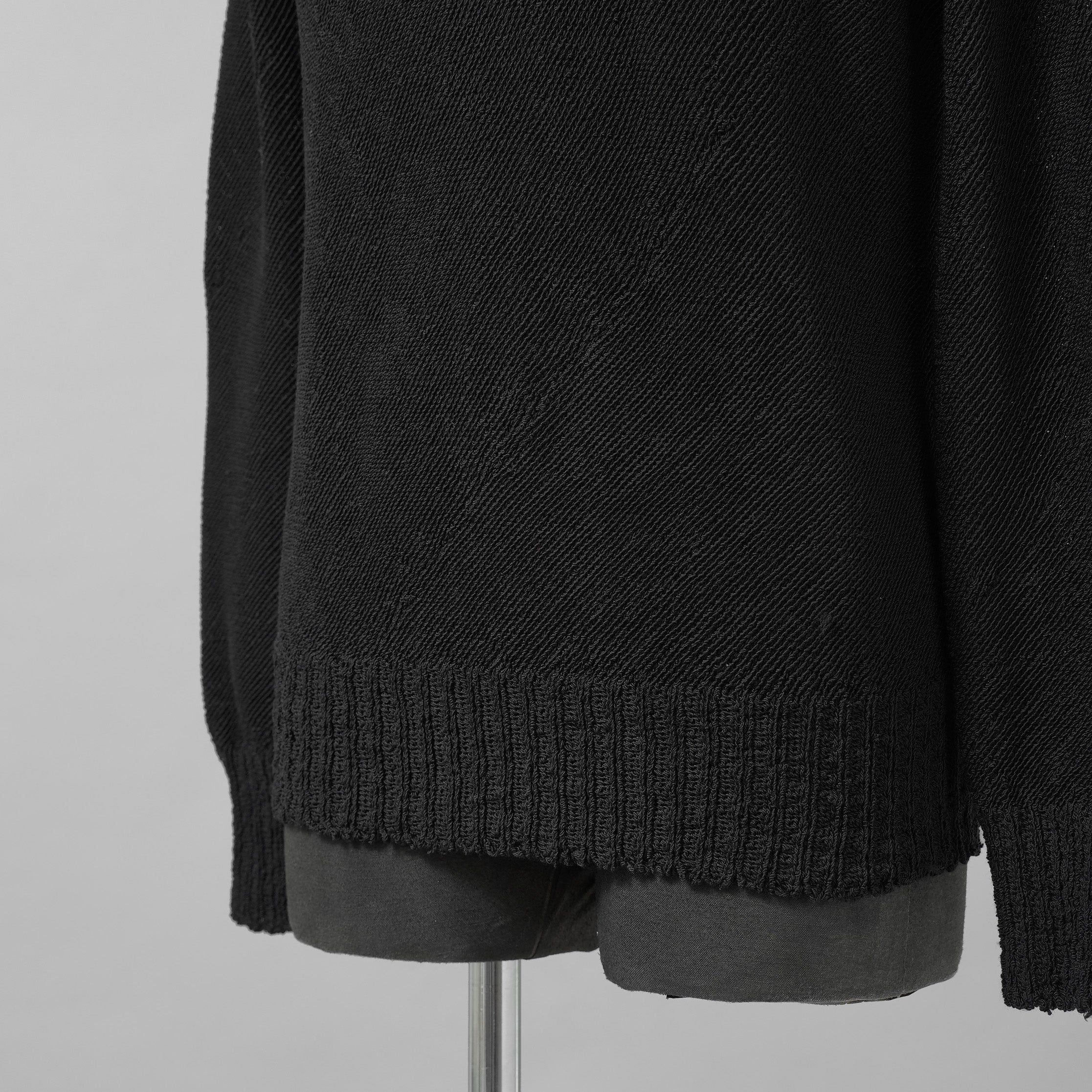 CAROL CHRISTIAN POELL キャロルクリスチャンポエル / 美品 2017 IN-BETWEEN / SEAMLESS LONG SLEEVES SWEATER “PENTASIR” REVERSIBLE / KM/2630-IN PENTASIR/11 / リバーシブル ニット / size 44 (DARK GREEN)