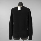 CAROL CHRISTIAN POELL キャロルクリスチャンポエル / 美品 2017 IN-BETWEEN / SEAMLESS LONG SLEEVES SWEATER “PENTASIR” REVERSIBLE / KM/2630-IN PENTASIR/11 / リバーシブル ニット / size 44 (DARK GREEN)
