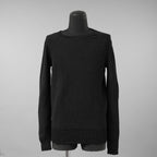 CAROL CHRISTIAN POELL キャロルクリスチャンポエル / 美品 2017 IN-BETWEEN / SEAMLESS LONG SLEEVES SWEATER “PENTASIR” REVERSIBLE / KM/2630-IN PENTASIR/11 / リバーシブル ニット / size 44 (DARK GREEN)