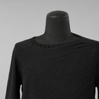 CAROL CHRISTIAN POELL キャロルクリスチャンポエル / 美品 2017 IN-BETWEEN / SEAMLESS LONG SLEEVES SWEATER “PENTASIR” REVERSIBLE / KM/2630-IN PENTASIR/11 / リバーシブル ニット / size 44 (DARK GREEN)