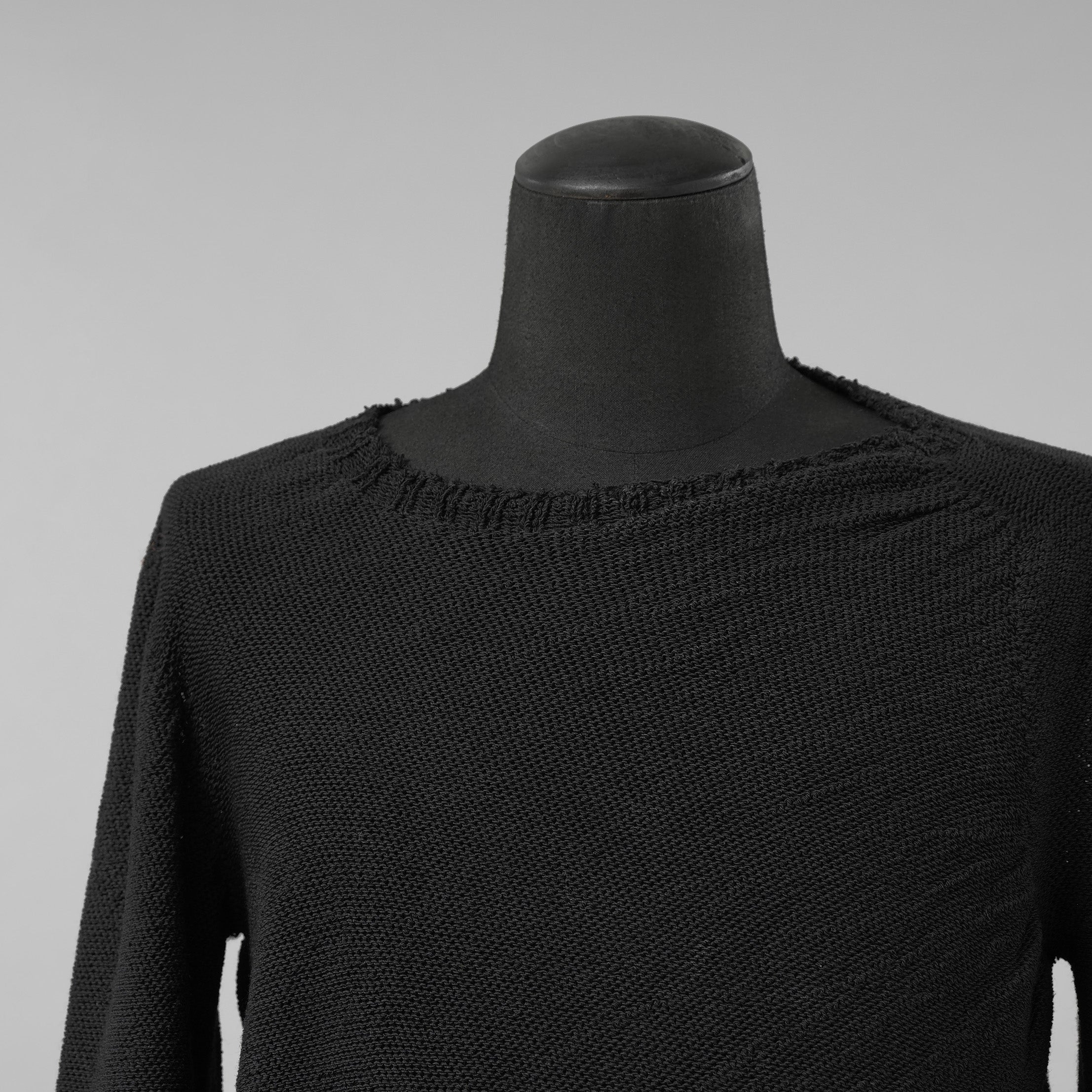 CAROL CHRISTIAN POELL キャロルクリスチャンポエル / 美品 2017 IN-BETWEEN / SEAMLESS LONG SLEEVES SWEATER “PENTASIR” REVERSIBLE / KM/2630-IN PENTASIR/11 / リバーシブル ニット / size 44 (DARK GREEN)
