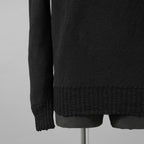 CAROL CHRISTIAN POELL キャロルクリスチャンポエル / 美品 2017 IN-BETWEEN / SEAMLESS LONG SLEEVES SWEATER “PENTASIR” REVERSIBLE / KM/2630-IN PENTASIR/11 / リバーシブル ニット / size 44 (DARK GREEN)