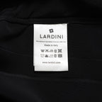 LARDINI ラルディーニ / 美品 23AW ビスコース クレポン ボウタイブラウス 長袖シャツ / 20071 11 KC511181 / size 39 (BLACK）352132-in-ue