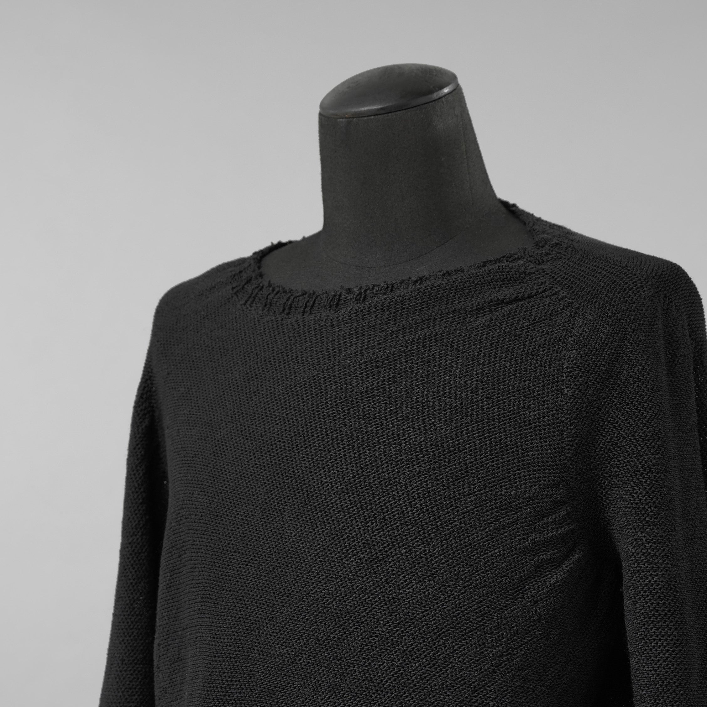 CAROL CHRISTIAN POELL キャロルクリスチャンポエル / 美品 2017 IN-BETWEEN / SEAMLESS LONG SLEEVES SWEATER “PENTASIR” REVERSIBLE / KM/2630-IN PENTASIR/11 / リバーシブル ニット / size 44 (DARK GREEN)