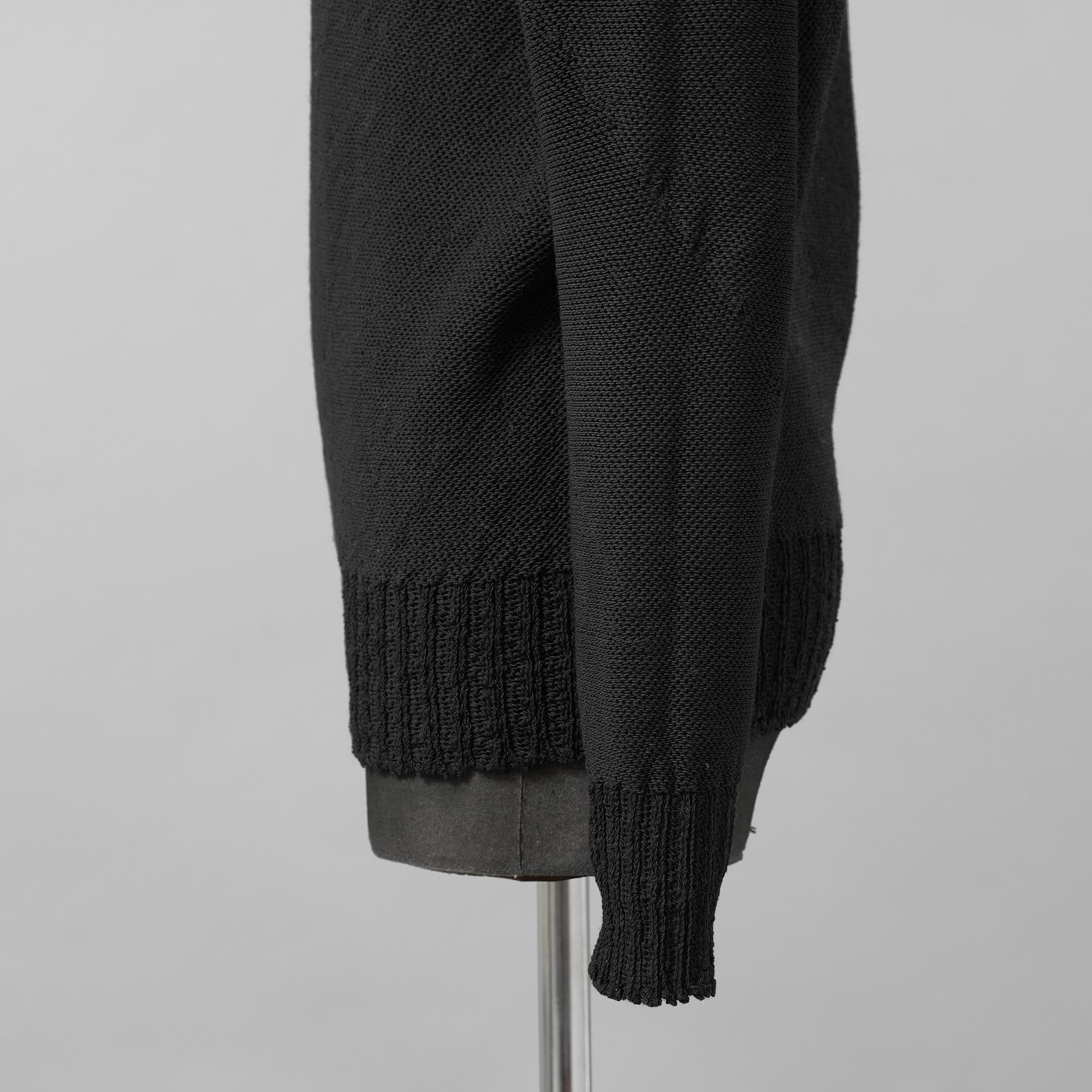 CAROL CHRISTIAN POELL キャロルクリスチャンポエル / 美品 2017 IN-BETWEEN / SEAMLESS LONG SLEEVES SWEATER “PENTASIR” REVERSIBLE / KM/2630-IN PENTASIR/11 / リバーシブル ニット / size 44 (DARK GREEN)