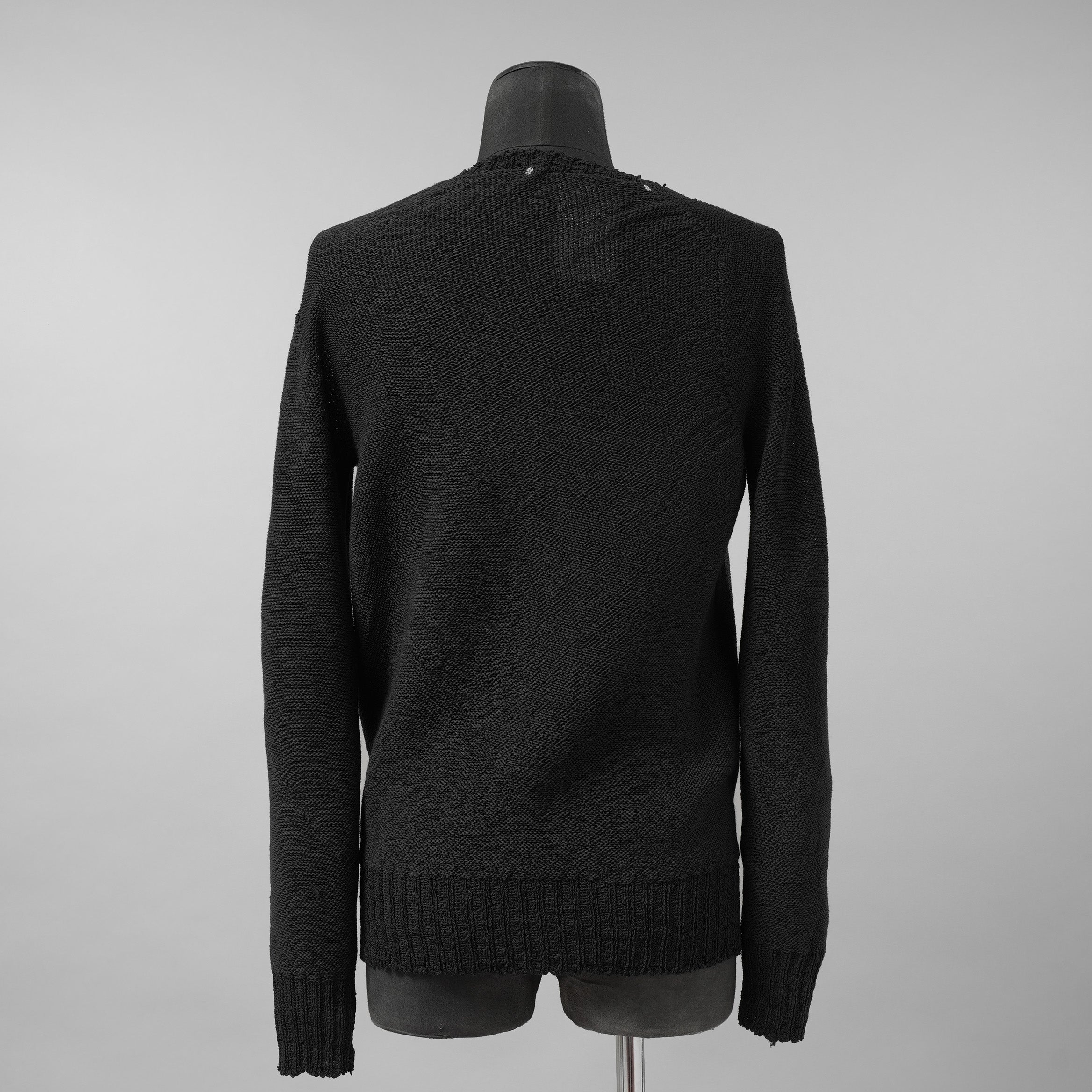 CAROL CHRISTIAN POELL キャロルクリスチャンポエル / 美品 2017 IN-BETWEEN / SEAMLESS LONG SLEEVES SWEATER “PENTASIR” REVERSIBLE / KM/2630-IN PENTASIR/11 / リバーシブル ニット / size 44 (DARK GREEN)