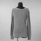 CAROL CHRISTIAN POELL キャロルクリスチャンポエル / 美品 2017 IN-BETWEEN / SEAMLESS LONG SLEEVES SWEATER “PENTASIR” REVERSIBLE / KM/2629-IN PENTASIR/4 / リバーシブル ニット / size 46 (GRAY)