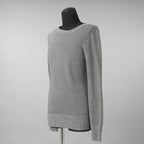 CAROL CHRISTIAN POELL キャロルクリスチャンポエル / 美品 2017 IN-BETWEEN / SEAMLESS LONG SLEEVES SWEATER “PENTASIR” REVERSIBLE / KM/2629-IN PENTASIR/4 / リバーシブル ニット / size 46 (GRAY)