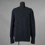 SUS-SOUS シュスー / 美品 20AW boatneck knit ボートネック 長袖ニット / 06-SS02315 / size 7 (BLUE) 123048-alm