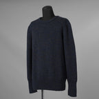 SUS-SOUS シュスー / 美品 20AW boatneck knit ボートネック 長袖ニット / 06-SS02315 / size 7 (BLUE) 123048-alm