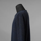 SUS-SOUS シュスー / 美品 20AW boatneck knit ボートネック 長袖ニット / 06-SS02315 / size 7 (BLUE) 123048-alm