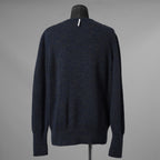 SUS-SOUS シュスー / 美品 20AW boatneck knit ボートネック 長袖ニット / 06-SS02315 / size 7 (BLUE) 123048-alm