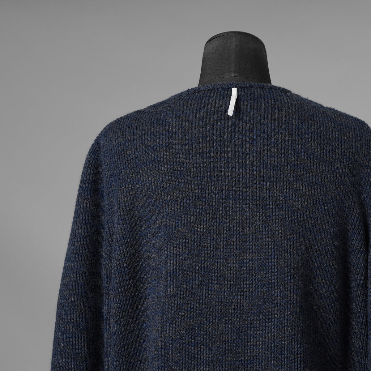 SUS-SOUS シュスー / 美品 20AW boatneck knit ボートネック 長袖ニット / 06-SS02315 / size 7 (BLUE) 123048-alm