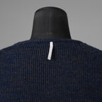 SUS-SOUS シュスー / 美品 20AW boatneck knit ボートネック 長袖ニット / 06-SS02315 / size 7 (BLUE) 123048-alm