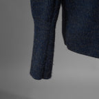 SUS-SOUS シュスー / 美品 20AW boatneck knit ボートネック 長袖ニット / 06-SS02315 / size 7 (BLUE) 123048-alm
