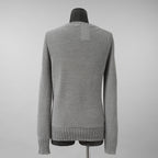 CAROL CHRISTIAN POELL キャロルクリスチャンポエル / 美品 2017 IN-BETWEEN / SEAMLESS LONG SLEEVES SWEATER “PENTASIR” REVERSIBLE / KM/2629-IN PENTASIR/4 / リバーシブル ニット / size 46 (GRAY)