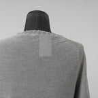 CAROL CHRISTIAN POELL キャロルクリスチャンポエル / 美品 2017 IN-BETWEEN / SEAMLESS LONG SLEEVES SWEATER “PENTASIR” REVERSIBLE / KM/2629-IN PENTASIR/4 / リバーシブル ニット / size 46 (GRAY)