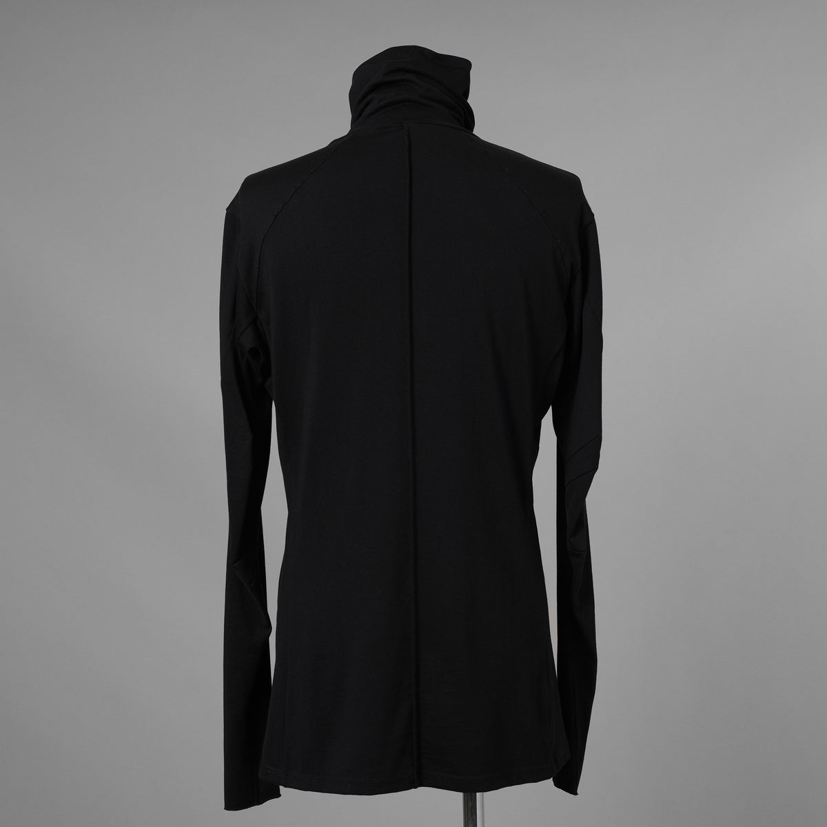 新品 DEVOA デヴォア / 24AW High Neck Long Sleeve SUVIN Cotton Soft Jersey スヴィンコットン ハイネック長袖Tシャツ / CSC-28S5 / size 1 (BLACK) 123046-alm