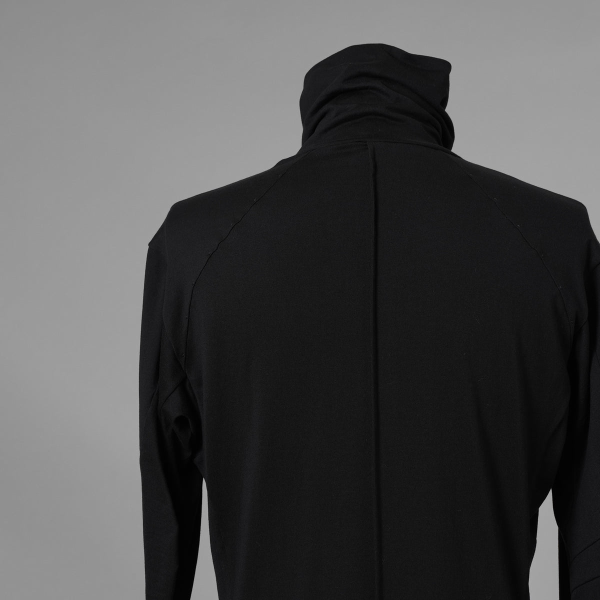 新品 DEVOA デヴォア / 24AW High Neck Long Sleeve SUVIN Cotton Soft Jersey スヴィンコットン ハイネック長袖Tシャツ / CSC-28S5 / size 1 (BLACK) 123046-alm