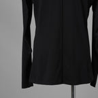 新品 DEVOA デヴォア / 24AW High Neck Long Sleeve SUVIN Cotton Soft Jersey スヴィンコットン ハイネック長袖Tシャツ / CSC-28S5 / size 1 (BLACK) 123046-alm