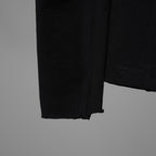 新品 DEVOA デヴォア / 24AW High Neck Long Sleeve SUVIN Cotton Soft Jersey スヴィンコットン ハイネック長袖Tシャツ / CSC-28S5 / size 1 (BLACK) 123046-alm