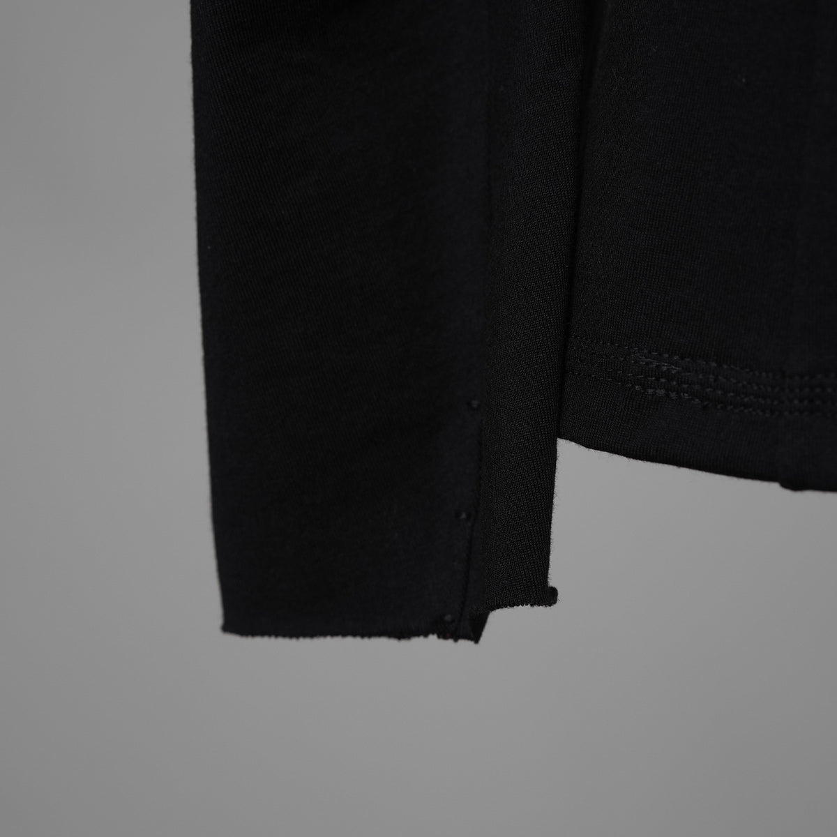 新品 DEVOA デヴォア / 24AW High Neck Long Sleeve SUVIN Cotton Soft Jersey スヴィンコットン ハイネック長袖Tシャツ / CSC-28S5 / size 1 (BLACK) 123046-alm