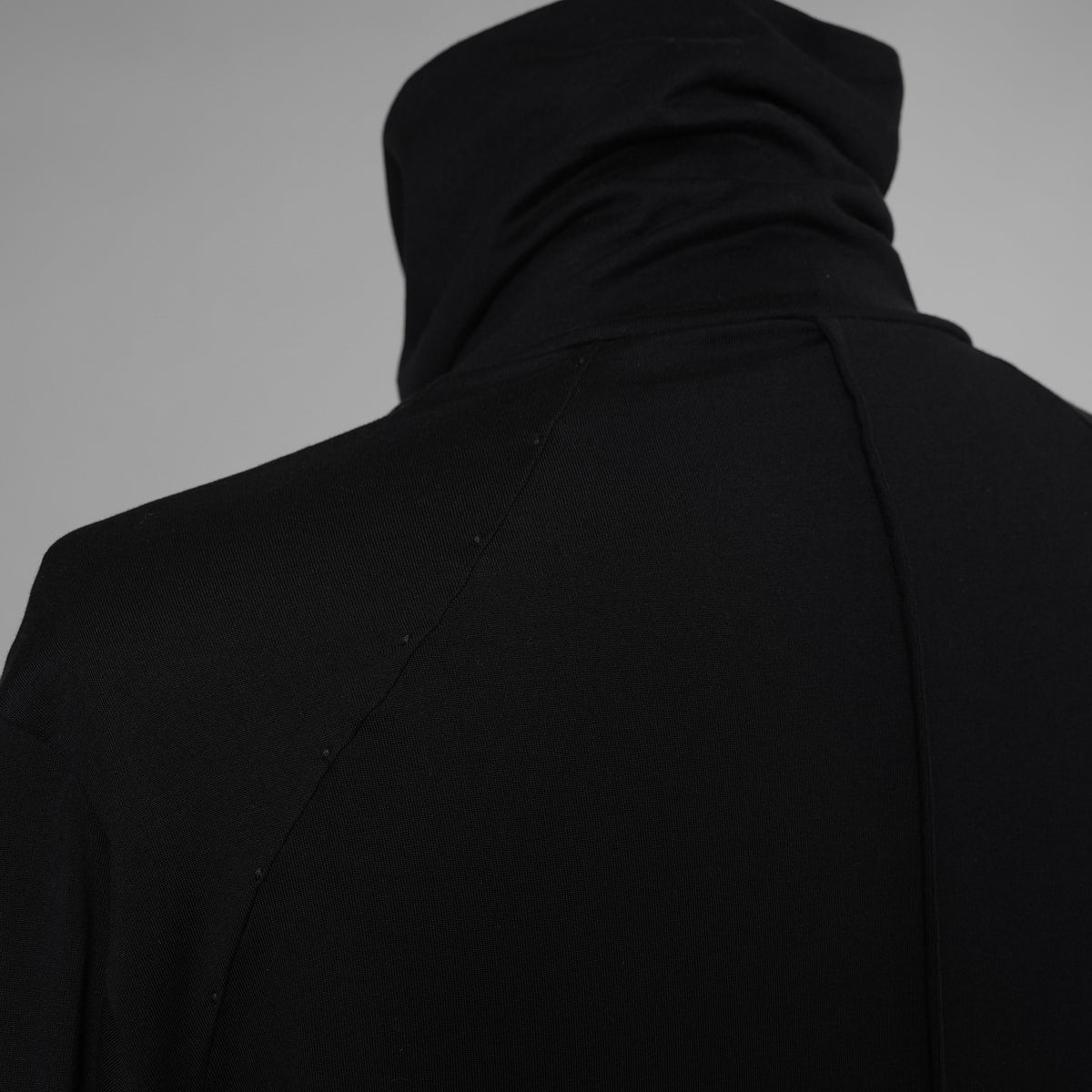 新品 DEVOA デヴォア / 24AW High Neck Long Sleeve SUVIN Cotton Soft Jersey スヴィンコットン ハイネック長袖Tシャツ / CSC-28S5 / size 1 (BLACK) 123046-alm