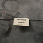 UMA WANG ユマワン / 美品 24SS TAB TOP ドラゴンプリントシャツ 長袖シャツ/ SAMUM1502 / size S (GRAY×BLACK)