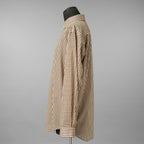 LANVIN collection ランバンコレクション / 美品 25AW COTTON LAWN LONG-SLEEVE SHIRT.1 / AIN コットンローンシャツ 長袖シャツ/ LA-1Z-30307 / size 50 (BROWN)