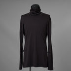 新品 DEVOA デヴォア / 24AW High Neck Long Sleeve SUVIN Cotton Soft Jersey スヴィンコットン ハイネック長袖Tシャツ / CSC-28S5 / size 1 (COFFEE) 123045-alm